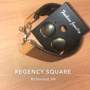 Matching bracelet w/Earrings For Baby Girl